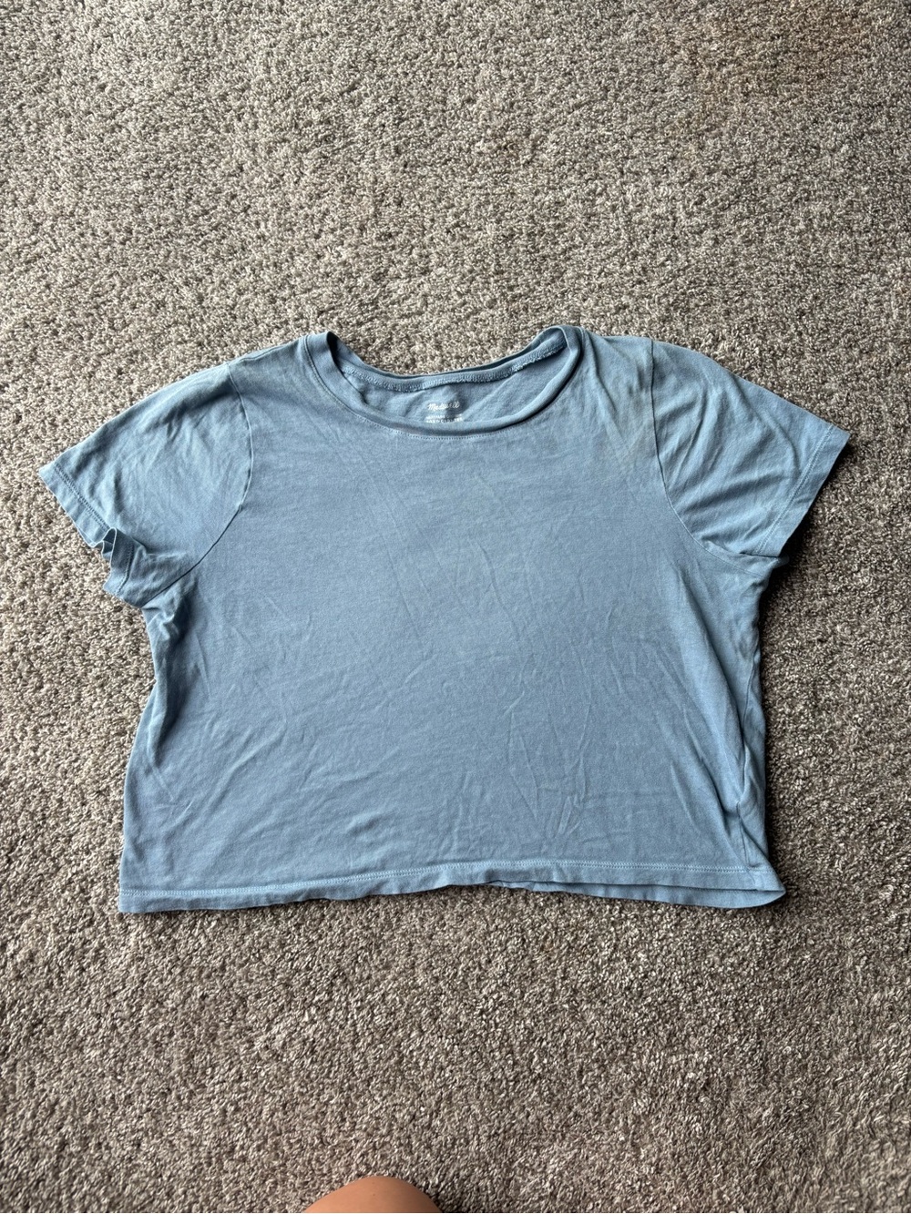 Madewell cropped tee